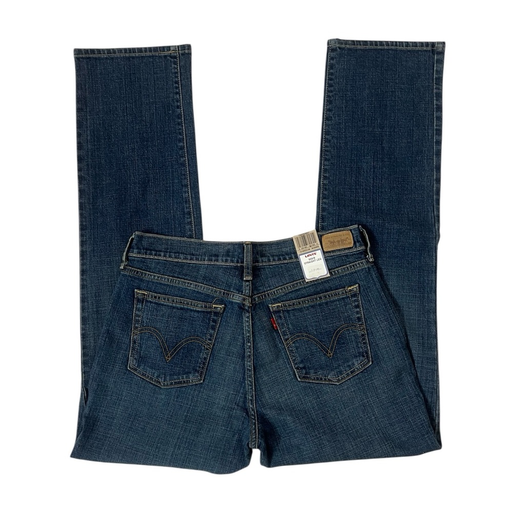 Womens Levi 505 Midrise Straight Leg Jeans